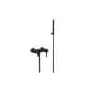 Bateria wannowa ścienna Illusion czarny mat BESCO BW-IS-CZ