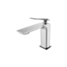 Bateria umywalkowa niska Aspira II chrom BESCO BU-AII-CH