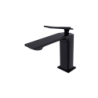 Bateria umywalkowa niska Aspira II czarny mat BESCO BU-AII-CZ