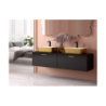 Bateria umywalkowa niska Aspira II czarny mat BESCO BU-AII-CZ
