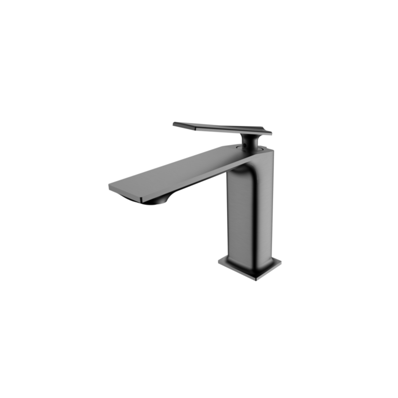 Bateria umywalkowa niska Aspira II grafitowa BESCO BU-AII-GR