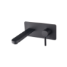 Bateria umywalkowa podtynkowa Decco czarny mat BESCO BU-DS-CZ