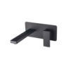 Bateria umywalkowa podtynkowa Modern / Varium czarny mat BESCO BU-MVS-CZ
