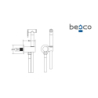Bidetowy zestaw higieniczny Veo chrom BESCO BB-VZ-CH