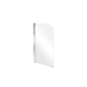 Parawan nawannowy Ambition 1 75x130 szkło przejrzyste BESCO PA-1S-CZ