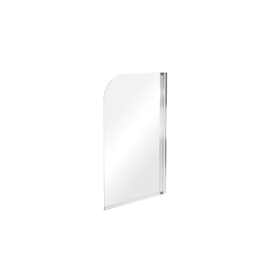Parawan nawannowy Ambition 1 75x130 szkło przejrzyste BESCO PA-1S-CZ