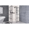 Kabina walk in prostokątna Excea 120x90x190 BESCO EXC-129-190B