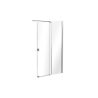 Kabina walk in przesuwna prostokątna Vayo 130x200 BESCO VY-130-200C