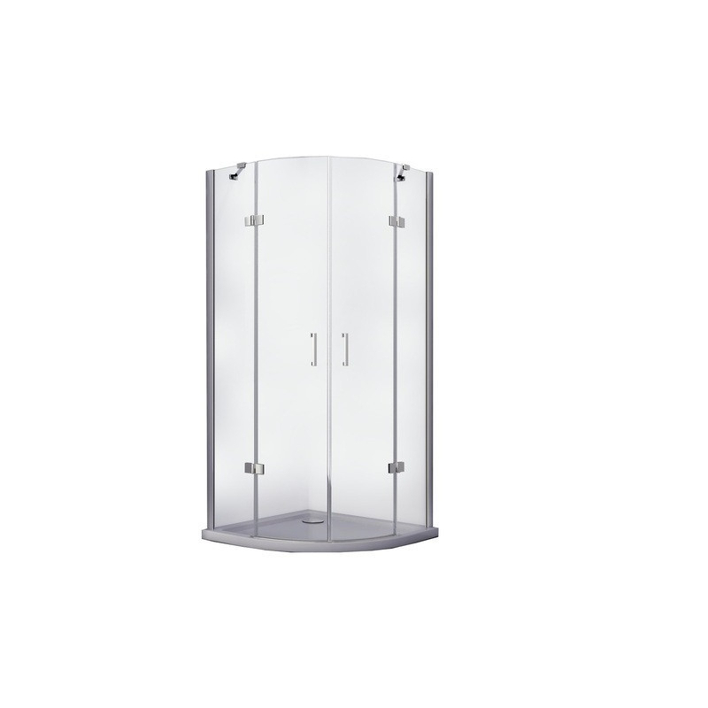 Kabina prysznicowa półokrągła Viva 80x80x195 BESCO VP-80-195-C