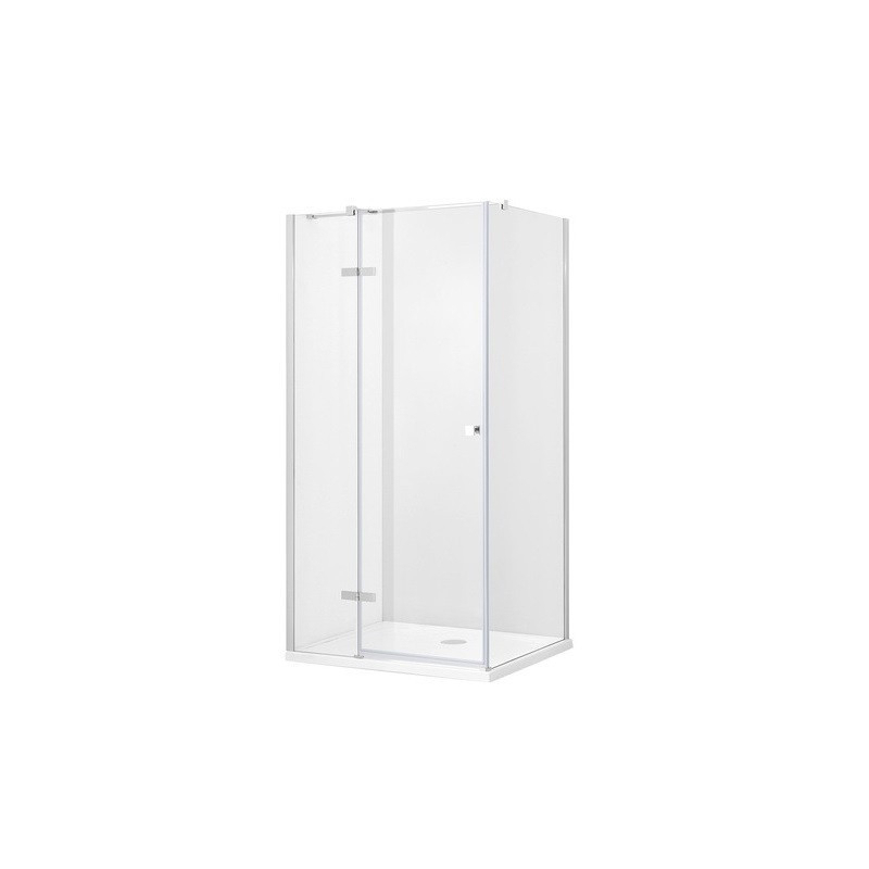 Kabina prysznicowa kwadratowa Pixa 90x90x195 lewa BESCO PKL-90-195-C