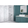 Kabina prysznicowa kwadratowa Pixa 90x90x195 lewa BESCO PKL-90-195-C