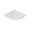 Brodzik prysznicowy półokrągły Axim UltraSlim 80x80x2.5/4.5 biały poł. BESCO BAX-80-NR