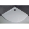 Brodzik prysznicowy półokrągły Asco UltraSlim 80x80x2.4/3.5 biały poł. BESCO BMAS-80