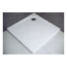 Brodzik prysznicowy kwadratowy Acro UltraSlim 80x80x2/3.5 biały poł. BESCO BMAC-80