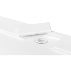 Brodzik prysznicowy prostokątny Axim UltraSlim 120x80x2.5/4.5 biały poł. BESCO BAX-128-P