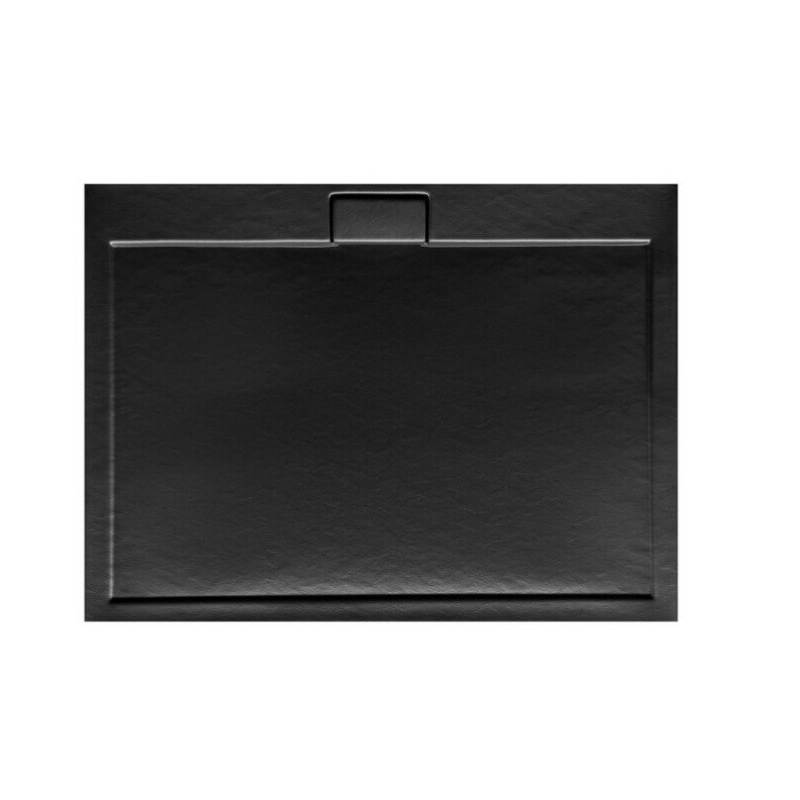 Brodzik prysznicowy prostokątny Axim UltraSlim Stone Effect New 120x90x2.5/4.5 biały poł. BESCO BAX-129-PCN