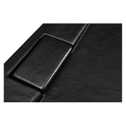 Brodzik prysznicowy prostokątny Axim UltraSlim Stone Effect New 120x90x2.5/4.5 biały poł. BESCO BAX-129-PCN