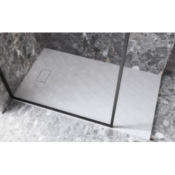 Brodzik prysznicowy prostokątny Vexo 170x90x1/2.6 biały BESCO BV-170-90-P