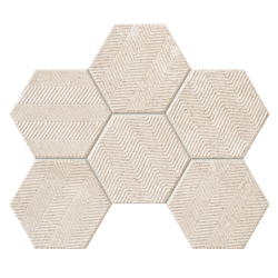 Mozaika ścienna Sfumato hex...