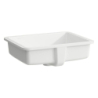 SAVOY Umywalka podblatowa 500 x 395 bez otworu na baterie, nieszkliwiona, szlifowana LAUFEN H8189480001091