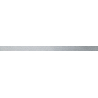 Listwa ścienna Steel 3 44,8x2,3 MAT (P.44155)