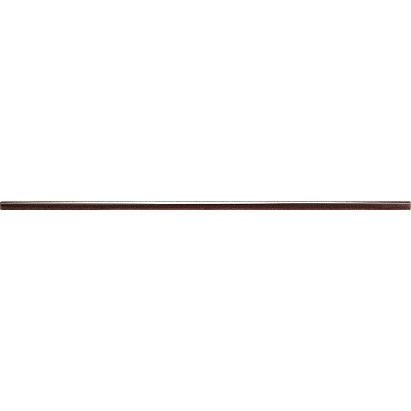 Listwa ścienna szklana Brown 1 44,8x1 MAT (P.44157)
