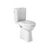 DOSTĘPNA ŁAZIENKA Miska wc do kompaktu o wysokości 48 cm o/poziomy ROCA A342236000
