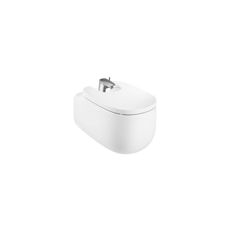 BEYOND Bidet podwieszany 580MM z otworami pod pokrywę bidetową ROCA A3570B6000