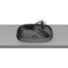 BEYOND Umywalka blatowa 585x450x160 FINECERAMIC ONIX ROCA A3270B6640