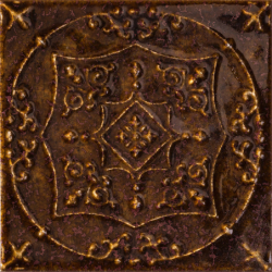 Dekor ścienny Tinta brown 14,8x14,8 POŁYSK REKT. GAT.1 (P.44221)