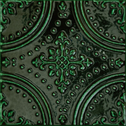 Dekor ścienny Tinta green 14,8x14,8 POŁYSK REKT. GAT.1 (P.44223)
