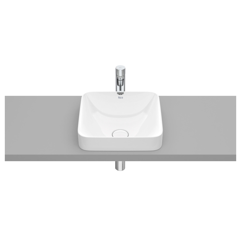 INSPIRA SQUARE UMYWALKA 370x370 H75mm Supraglaze ROCA A32753RS00