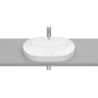 INSPIRA ROUND Umywalka 550x370 H75 mm FINECERAMIC, Supraglaze ROCA A327527S00