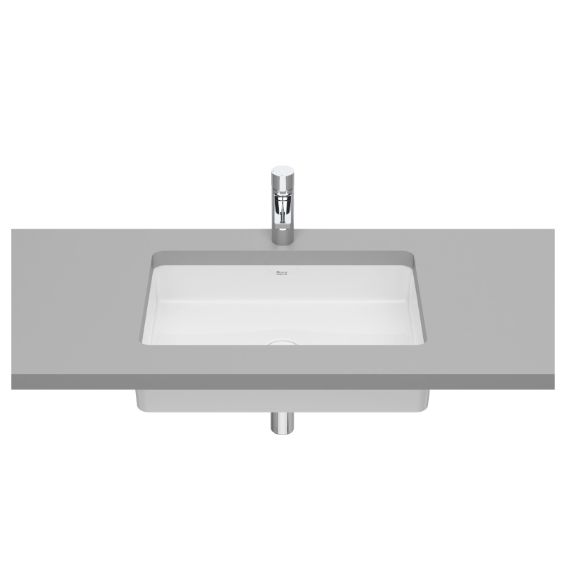 INSPIRA SQUARE UMYWALKA PODBLATOWA 540x320 mm FINECERAMIC, Supraglaze ROCA A327535S00