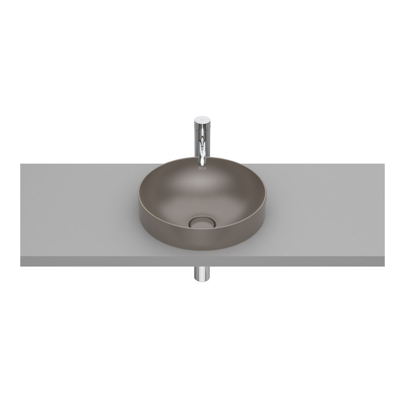INSPIRA ROUND Umywalka 370x370 H75 FINECERAMIC CAFE ROCA A32752R660