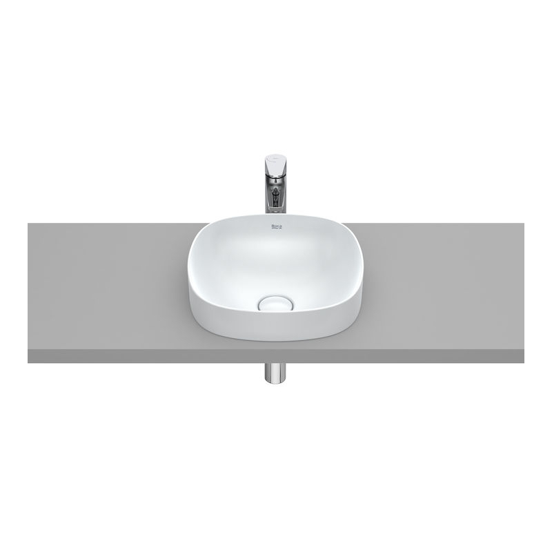 INSPIRA SOFT Umywalka 370x370 H75 FINECERAMIC PERŁA ROCA A32750R630