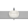 INSPIRA SOFT Umywalka 370x370 H75 FINECERAMIC BEŻ ROCA A32750R650