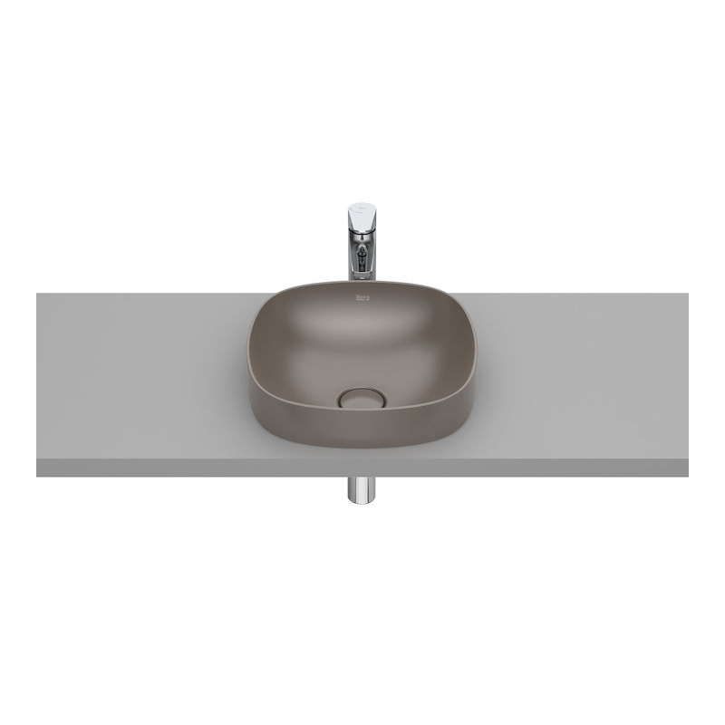 INSPIRA SOFT Umywalka 370x370 H75 FINECERAMIC CAFE ROCA A32750R660