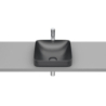 INSPIRA SQUARE Umywalka 370x370 H75 FINECERAMIC ONYX ROCA A32753R640