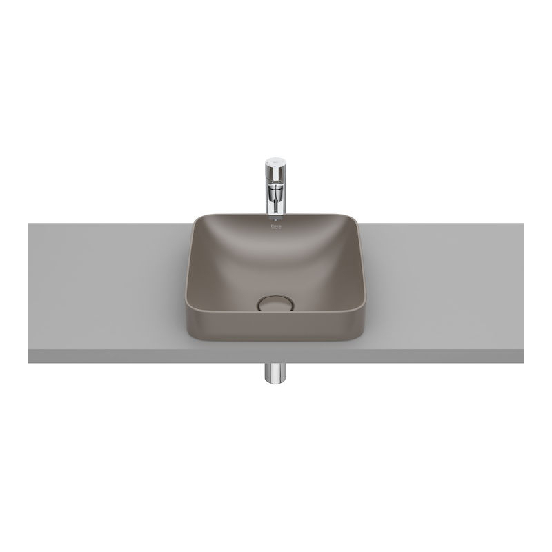 INSPIRA SQUARE Umywalka 370x370 H75 FINECERAMIC CAFE ROCA A32753R660