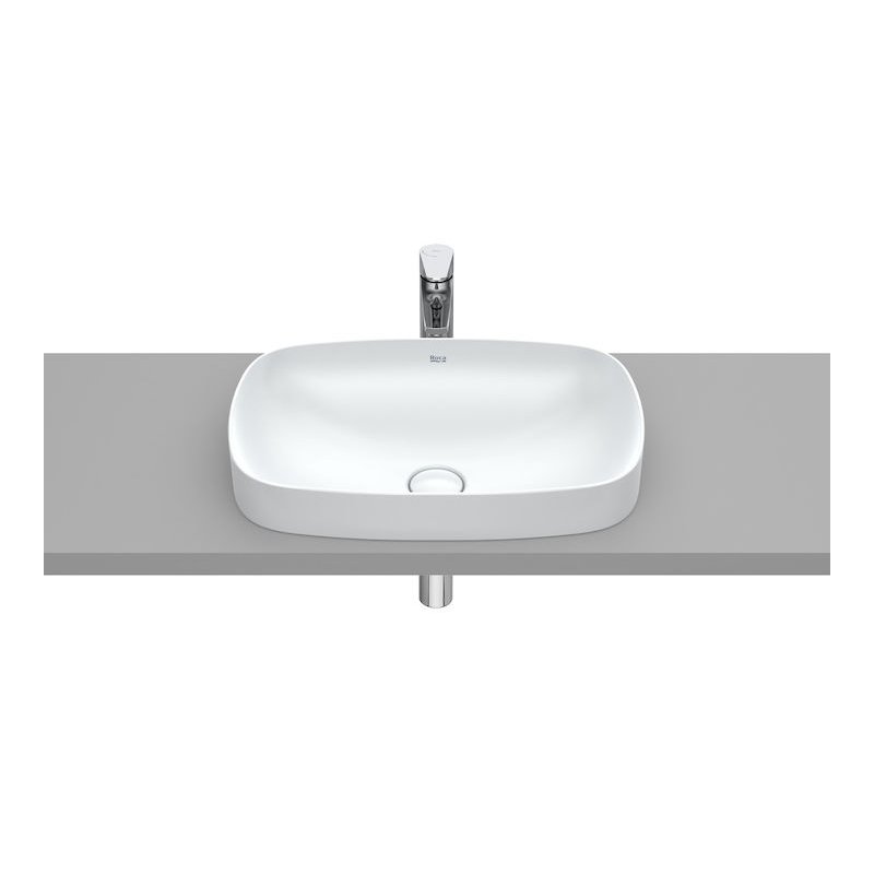 INSPIRA SOFT Umywalka 550x370 H75 FINECERAMIC PERŁA ROCA A327504630