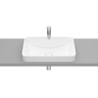 INSPIRA SQUARE Umywalka 550x370 H75 FINECERAMIC BIAŁY MAT ROCA A327534620