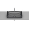 INSPIRA SQUARE Umywalka 550x370 H75 FINECERAMIC ONYX ROCA A327534640