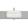 INSPIRA SQUARE Umywalka 550x370 H75 FINECERAMIC BEŻ ROCA A327534650