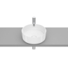 INSPIRA ROUND Umywalka 370x370 OCT FINECERAMIC BIAŁY MAT ROCA A327523620