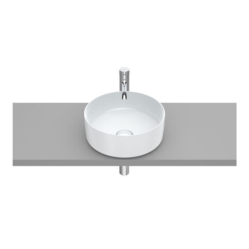 INSPIRA ROUND Umywalka 370x370 OCT FINECERAMIC PERŁA ROCA A327523630