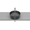 INSPIRA ROUND Umywalka 370x370 OCT FINECERAMIC ONYX ROCA A327523640