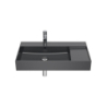 INSPIRA SQUARE Umywalka 800X490 FINECERAMIC ONYX ROCA A32752B640