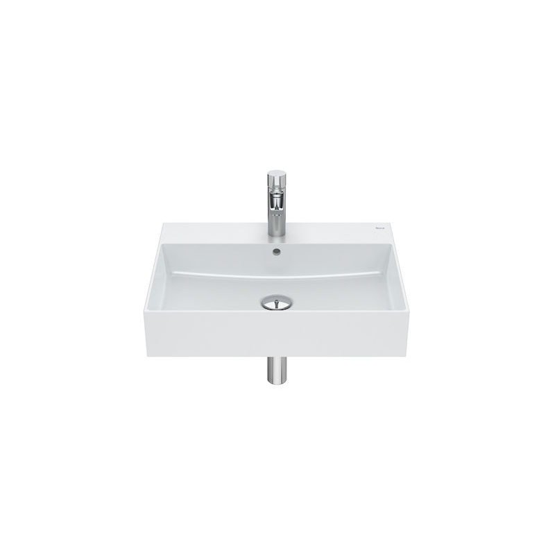 INSPIRA SQUARE Umywalka 600X490 FINECERAMIC PERŁA ROCA A32752C630