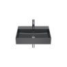INSPIRA SQUARE Umywalka 600X490 FINECERAMIC ONYX ROCA A32752C640